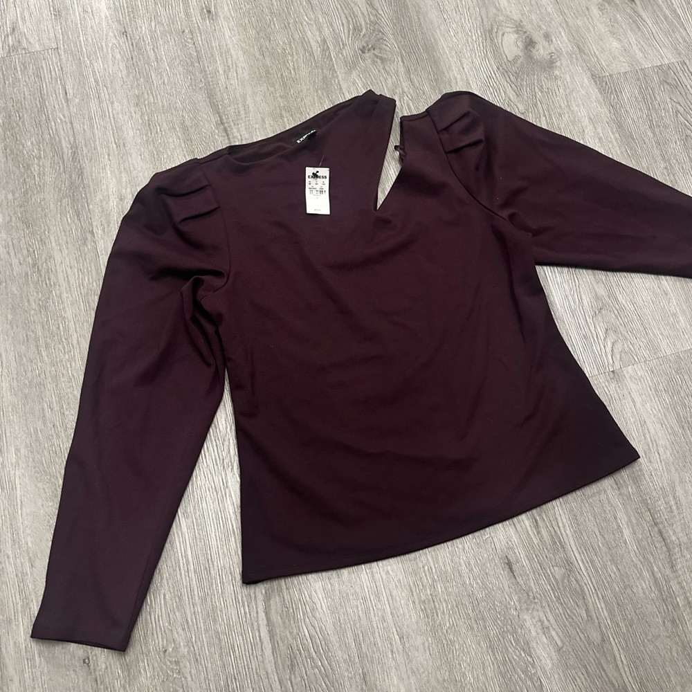 Elegant Women's Burgundy Top